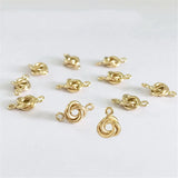 14K Filled Love Knot Charm Pendant - DIY Jewelry Findings