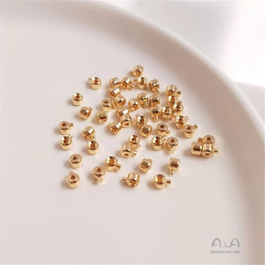 14K Filled Plated Buckle DIY Bracelet End Clip Wire Rope Fishing Line