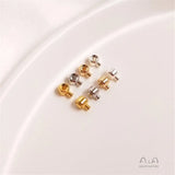14K Filled Plated Buckle DIY Bracelet End Clip Wire Rope Fishing Line