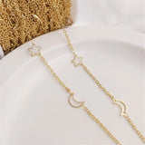 Star Moon Chain 14K Filled Plated DIY Necklace Bracelet Accessories