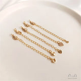 14K Tail Chain Extension Handmade DIY Jewelry Accessories
