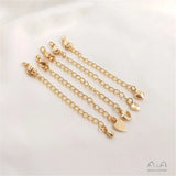 14K Tail Chain Extension Handmade DIY Jewelry Accessories
