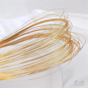 14K Filled Plated Soft Wire DIY Jewelry Making