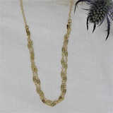 14K Filled Stacking Chain Choker Necklace Dainty Chain Tarnish Resistant Jewelry