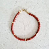 14K Filling Natural Stone Bracelet Charm Bracelet Men Women