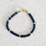 14K Filling Natural Stone Bracelet Charm Bracelet Men Women