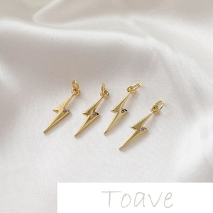 14K Star Pendant DIY Necklace Earring Bracelet Material