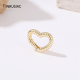 Heart Shape Spring Clasp Connection Clasp DIY Jewelry Findings