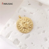 14K Plated Evil Eye Charms for DIY Jewelry Making