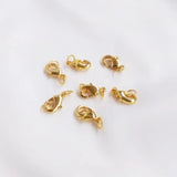 14K Plated Lobster Clasp Necklace Connector