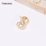 14K Plated Brass Metal Lobster Clasps for Jewelry Making DIY