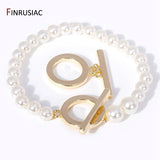 14K Plated Brass OT Clasps for DIY Jewelry Making, Big Size Toggle Clasps