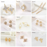 14K Plated Brass OT Clasps for DIY Jewelry Making, Big Size Toggle Clasps