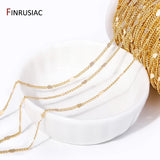Sequins Cable Chains Jewelry Making Supplies DIY Necklace Bracelet Accessories