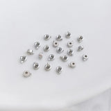 14K Plated Brass Thin Crimp End Beads Jewelry Making Supply