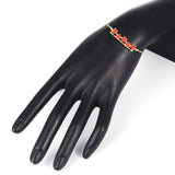 14K Plated Charm Cuff Adjustable Bangles Bracelets for Women