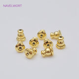 14K Plated Earring Backs Stoppers for DIY Jewelry Making Accessories