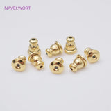 14K Plated Earring Backs Stoppers for DIY Jewelry Making Accessories
