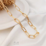 14K Plated Rough Chain for DIY Bracelet Necklace