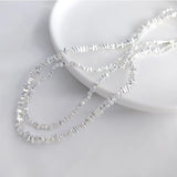 14K Plated Hematite Tiny Triangle Silver Spacer Beads DIY Bracelet Jewelry