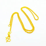 14K Plated Necklace Chain for Women Fine Necklace Small Chainbox