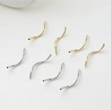 14K Plated Real Copper Tube DIY Beading Accessories