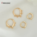 14K Plated Hoop Earring Hooks DIY Findings Components