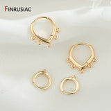 14K Plated Hoop Earring Hooks DIY Findings Components