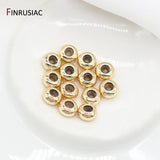 14K Plated Smart Beads with Silicone Insert