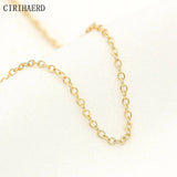 14K Plated Women's Neck Chain for Tassel Necklace DIY