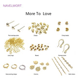 14K Gold/Rhodium Plated Circle Hoop Earrings for Women