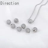 14K Gold-clad Zircon Straight-hole Beads