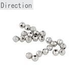 14K Gold-covered Frosted Round Beads for DIY Jewelry Making
