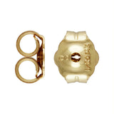 14K filled Ear clip earring back for DIY Jewelry 5pairs