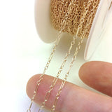 Durable 14K Filled Chain 1.68mm 1m DIY Jewelry