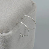 14K Filled Round Ball Bead Earring Hooks 925 Silver Circle Jewelry Making