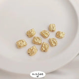14K Gold Irregular Stone Spacer Beads DIY Bracelet Necklace