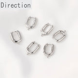 14K Gold-plated French U-shaped Small Earrings