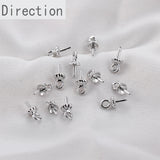 14K Package Protection Copper Plating Real Base Cap DIY Beads Pearl Cap Pendant