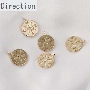 14K Mang Pendant DIY Necklace Bracelet Accessory Kit