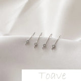 14K Plating Zircon Earrings, DIY Earring Material