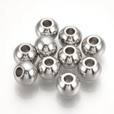 14K Gold Plated Brass Round Bead for DIY Jewelry Making