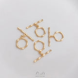 14K Copper Feather Buckles Lobster Clasps OT Hooks DIY Jewelry Findings