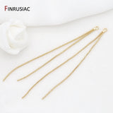 14K Plated Tassel Pendant for Earrings DIY Making