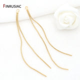 14K Plated Tassel Pendant for Earrings DIY Making