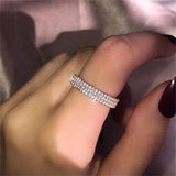 14K Natural Diamond Gemstone Ring for Women