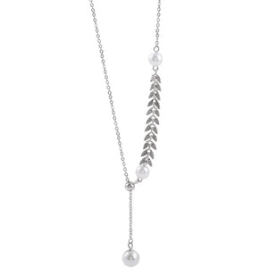 14K Tahitian Pearl Pendant Necklace Silver Jewelry Naszyjnik Wedding Girls
