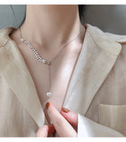 14K Tahitian Pearl Pendant Necklace Silver Jewelry Naszyjnik Wedding Girls