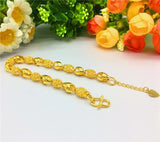 14K Yellow Bracelet Women's Wedding Engagement Jewelry