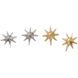 14K Bag Star Studs Earrings DIY Accessories